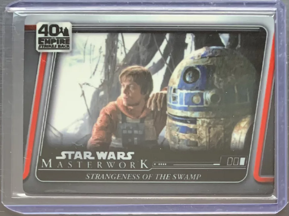 2020 STAR WARS Masterworks 40th Empire Strikes Back Skywalker RD2D METAL /5 - Image 2 of 3