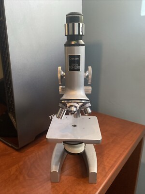 Crescent Microscope With Super Zoom and light