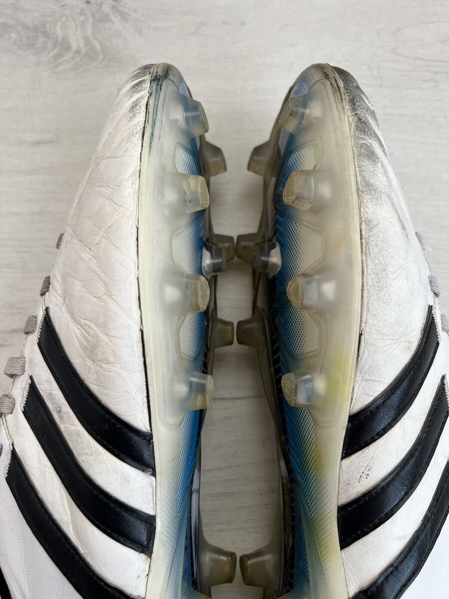 Adidas 11pro FG White Leather Football Cleats Soccer Boots Adidas 11pro FG White Leather Football Cleats Soccer Boots