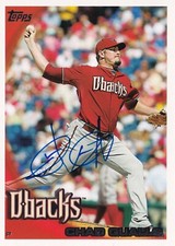 CHAD QUALLS SIGNED AUTO'D 2010 TOPPS CARD #606 ARIZONA DIAMONDBACKS ASTROS