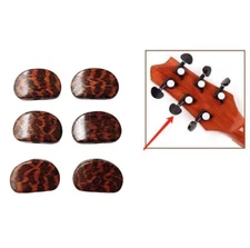 6x Snakewood Tuning Pegs for Grover Guitar Keys Tuning Machine Head Tuner Button