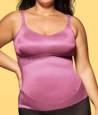 Ruby Ribbon Lace Cami Tank Top Size 34 “Mauve Haze” Level 4  Style 3024 NEW $89