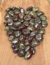 Dragon Blood Stone / Bloodstone Crystal Tumblestone AAA+