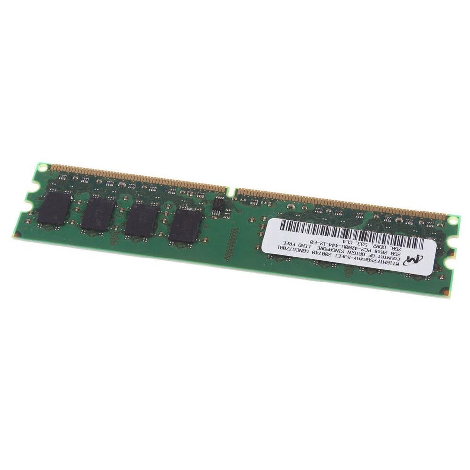 16GB 8x 2GB DDR2 533MHz PC2-4200U 240pin CL4 DIMM RAM Desktop Memory For Micron - Image 2 of 4