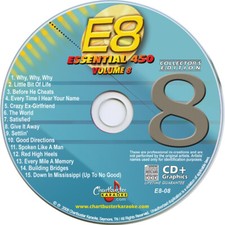 CHARTBUSTER ESSENTIAL KARAOKE CD G VOL-8 Disc-8 George Straitt,Sugarland.Miranda