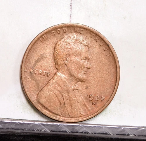 1927-D Lincoln Wheat Cent - XF (#57874-L)
