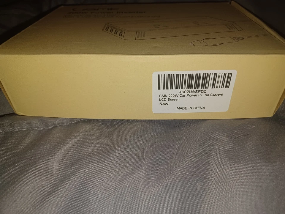 4 USB Car Power Inverter 200W  DC 12V to AC 110V Convertidor - Image 2 of 3