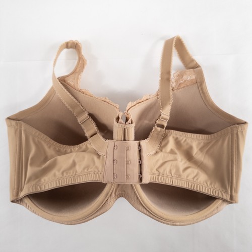 Sujetador Le Mystere 44H Natural Ajuste Completo Con Aros Ligeramente Acolchado Encaje Tisha NUEVO - Imagen 6 de 8