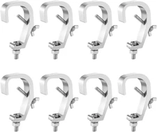8 Pack Truss C Clamp Stage Lights Clamp for DJ Lights Par Lights Spot Lights