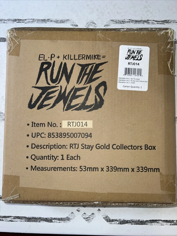 RUN THE JEWELS Stay Gold Collectors LP Vinyl Box RTJ014 RSD SEALED - Image 4 of 4