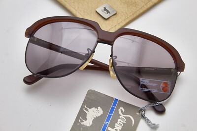 Luxus Brille SERENGETI Fassung Schmetterling Vintage 80s old money
