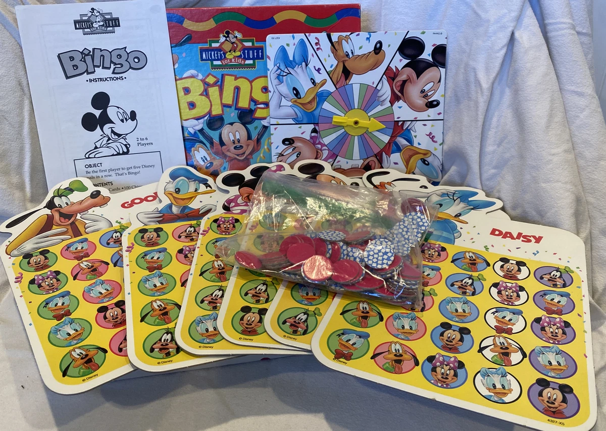 Mickey Mouse Clubhouse Bingo Card