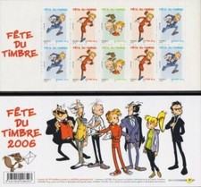 FRANCE Bloc Carnet "Fête Du Timbre" Spirou BC 3877a 2006 Neuf** luxe non pliée