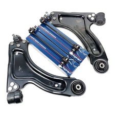 2x TOPRAN Querlenker Radaufhängung mit 2x Koppelstangen Opel Corsa C Combo Vorne