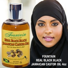 Natural Hair Growth Serum Scalp Treatment Black Castor Oil Eyelash & Brow Oil