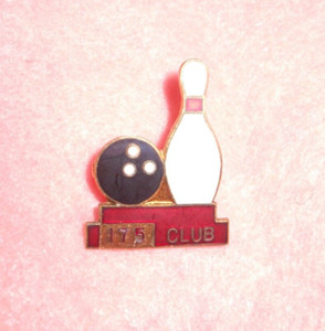 Vintage  Bowling Pin ~ Bowling Pin and Ball   ~  175  Club