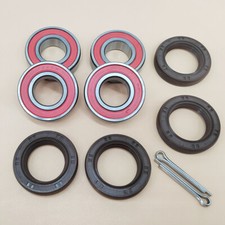 Front Wheel Hub Bearings & Seals Kit for Honda Rancher 350 TRX350TE/TM 2000-2006