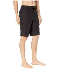 O'Neill L95210 Mens Black Santa Cruz Solid 2.0 Boardshorts 21 in Size 32