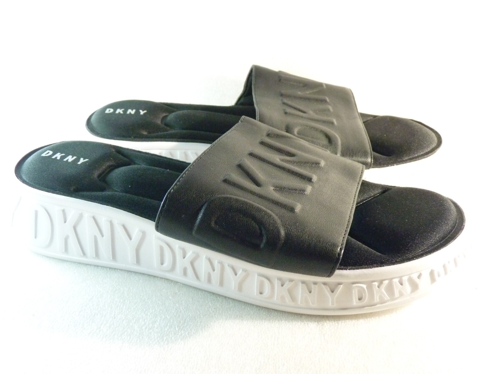 DKNY Women's Anya Dress Sandals Black Size 9.5