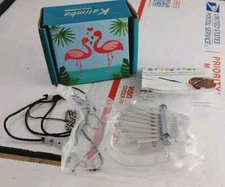 Clear Mini Kalimba 8 Tone Keys Thumb Piano Musical Toy Gift Acrylic Harp US