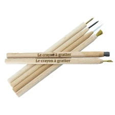 Conservator Le Crayon a Gratter - 6 Pencil Cleaning Set for Coins and Artifacts