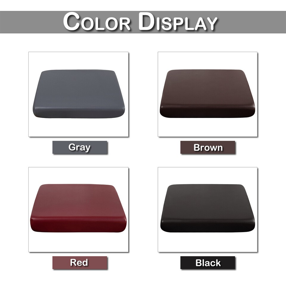 Spandex Waterproof Leather Sofa Seat Slip Covers Stretch Couch Cushion