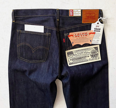 LVC LEVI'S 1944 501 xx Selvedge Shrink-to-Fit 1937 ® 1947 Men's