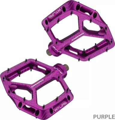 Pedali Piattaforma Race Face Atlas Per MTB - In Lega, Perno 9/16, 8