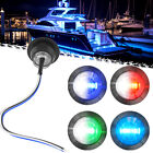 3/4" Boat Led Marine Light Dual Color Sealed Courtesy Deck Navigation Lights 12V