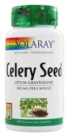 Solaray - Celery Seed 505 Mg. - 100 Capsules on sale Solaray - Celery Seed 505 Mg. - 100 Capsules on sale