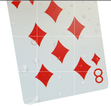 Juego de Cartas de P quer de Pl stico, P quer Impermeable