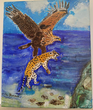 quadro dipinto olio su tela 24x30 cm firmato dal pittore Nico Russo