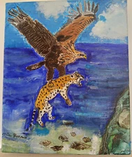 painting oil on canvas 24x30 cm signed by the painter Nico Russo