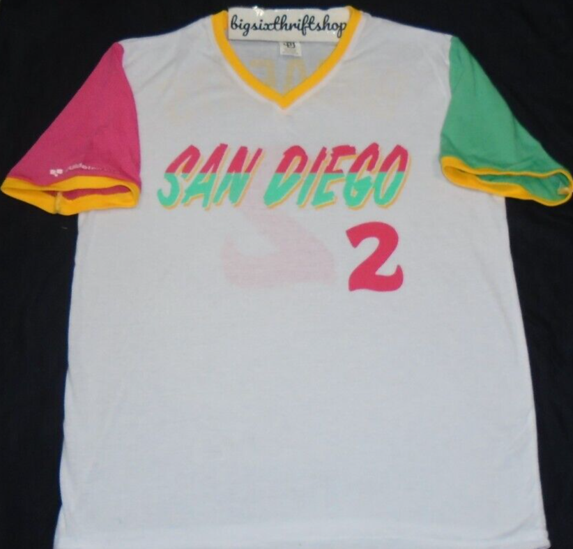 ALTRA Maglia camicia San Diego Padres SGA Xander Bogaerts City Connect taglia large adulto