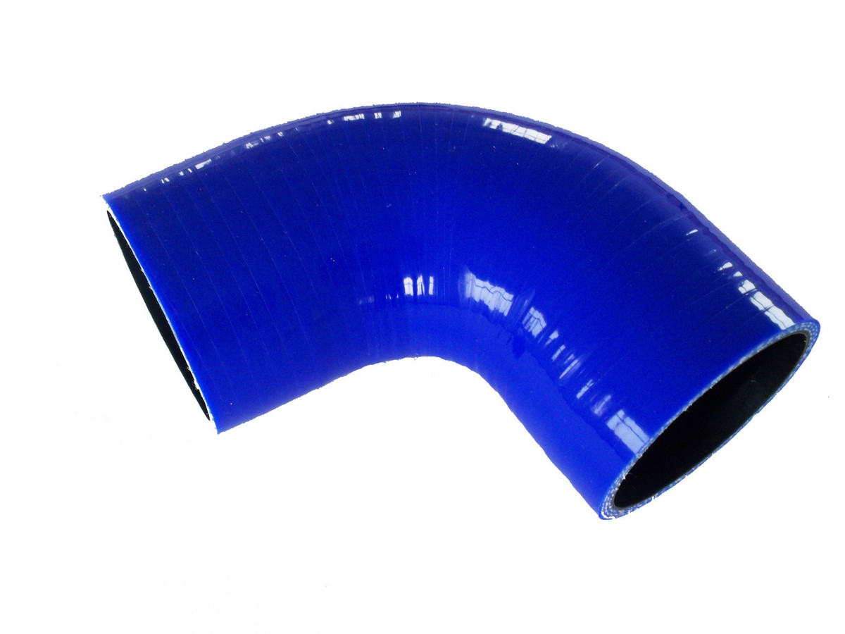 elbow 2.25 90 degree 2 1/4 Silicone hose COUPLER turbo intercooler blue