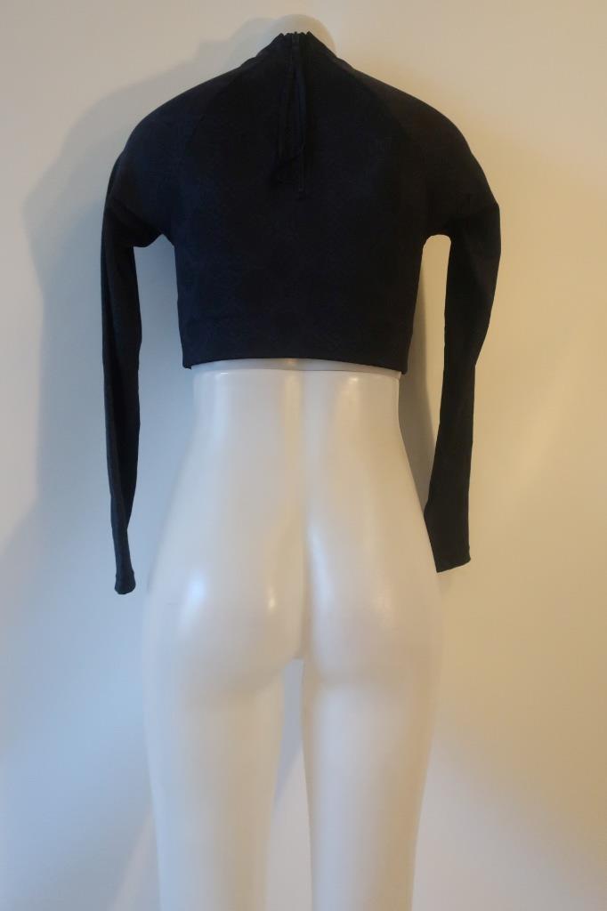 Womens Athleta Blue Black Python Print Activewear… - image 7