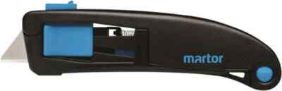 Martor USA Retractable 3/4'' Blade Utility Knife w/Polycarbonate Handle, 6'' OAL