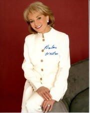 BARBARA WALTERS Signed Autographed 8x10 Photo