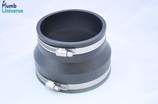 110mm 4" Clay to Plastic Adaptor  Soil Underground Rubber Coupling