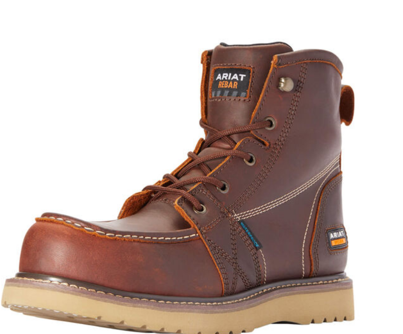 Ariat Men's 'Rebar' Wedge Moc Toe 6