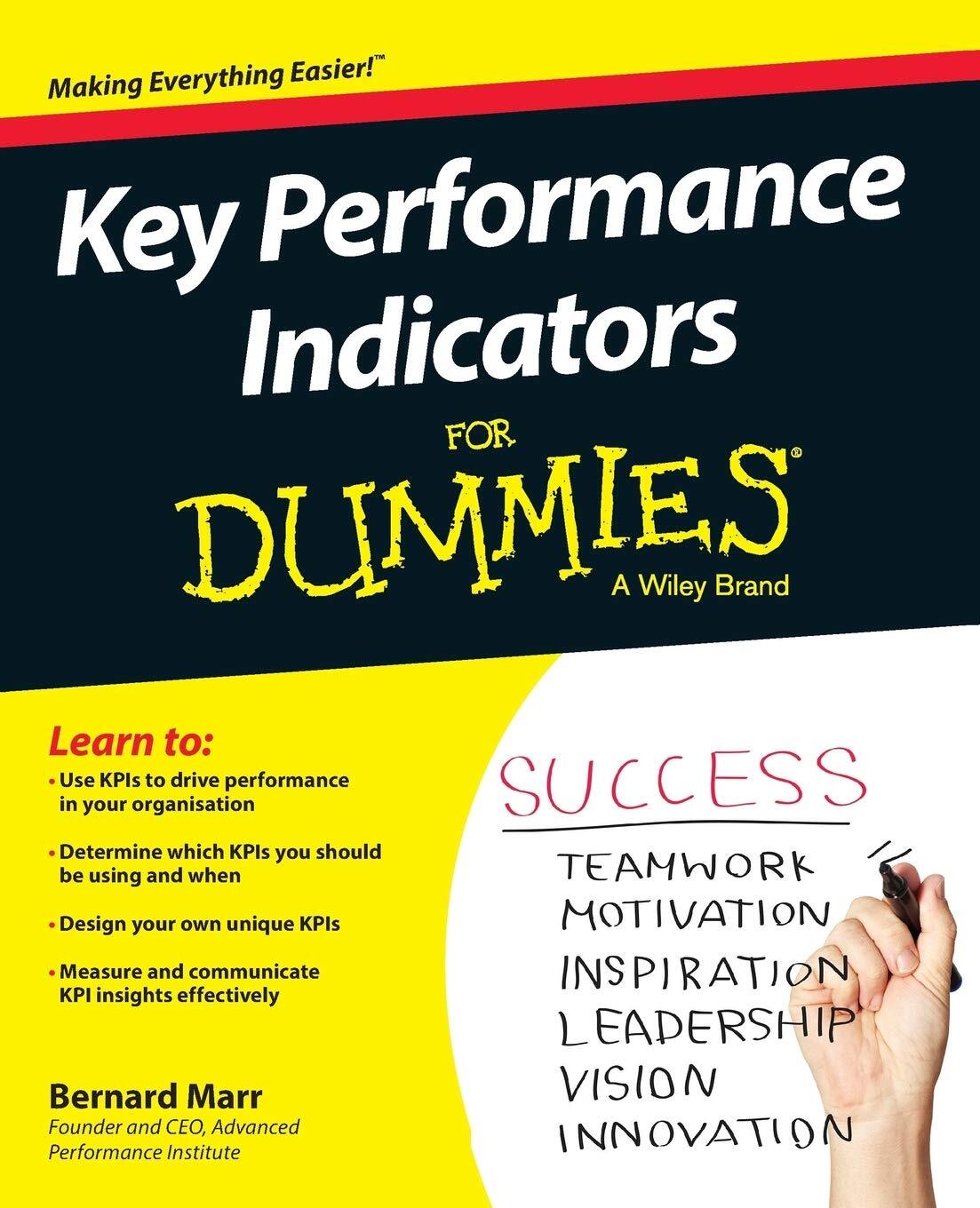 Key Performance Indicators For Dummies by Bernard Marr