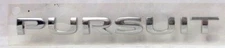 Fits; Pontiac Pursuit " PURSUIT " Decklid Trunk Emblem Nameplate 2005 2006