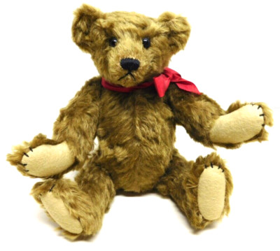 Stier Bears Kathleen Wallace 9'' Distressed Mohair Bear - Fully Jointed 1988