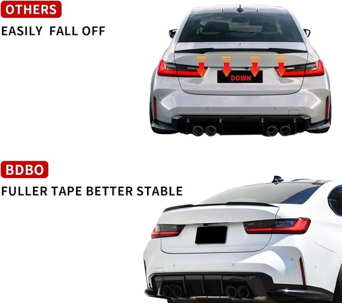 Gloss Black Rear Spoiler for BMW 3 Series 320/330/340/M3 2019-2023 ๐ฆโ๐ฅ - Picture 4 of 6