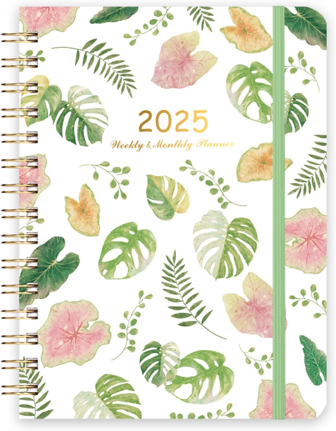 2025 Planner - Weekly & Monthly Planner JAN 2025 - DEC 2025-1 Year Monthly Plann