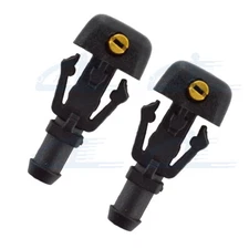 NEW 2PCS Windshield Wiper Water Spray Jet Washer Nozzle For Nissan Armada Titan