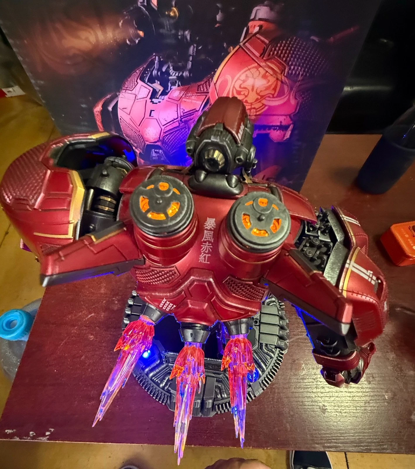 Infinity Studio CRIMSON TYPHOON DIECAST ACTION FIGURE - Picture 8 of 9