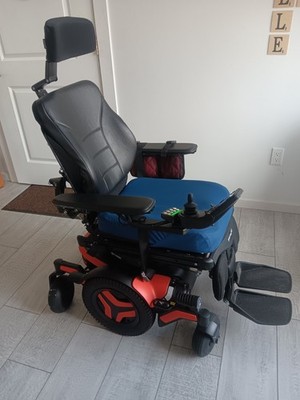 2024 PERMOBIL M3 POWER WHEELCHAIR, TILT,RECLINE, SEAT ELEVATE, LEG RESTS. LIGHTS