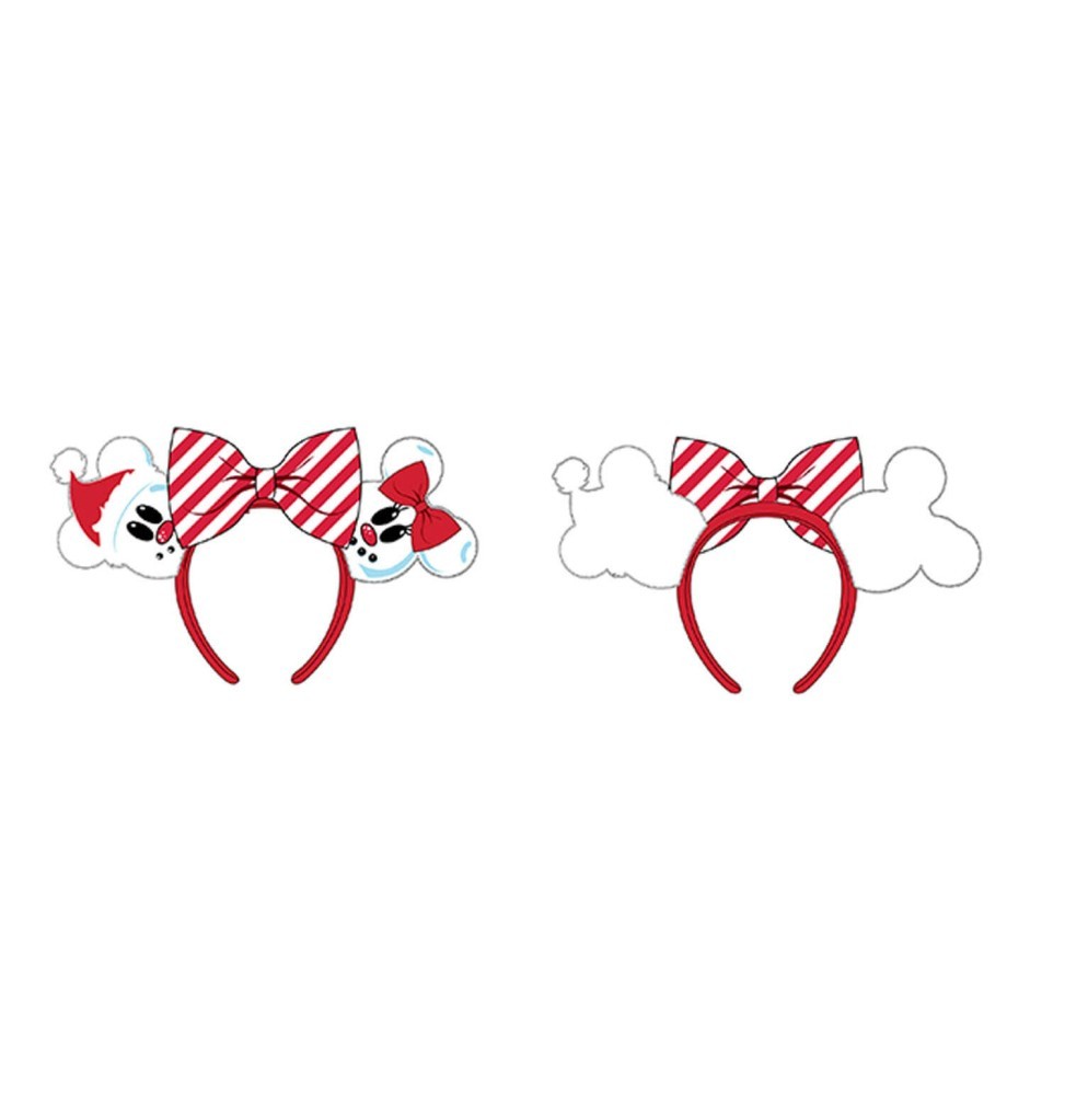 Serre-tête Disney Snowman Mickey Minnie serre tête oreilles de souris Noël
