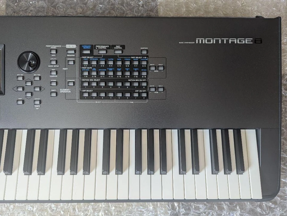 Yamaha Montage-8 88 Key Workstation Keyboard - Image 3 of 4